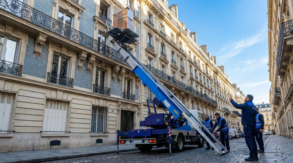 Location monte meuble Paris | avis, prix et devis 2026