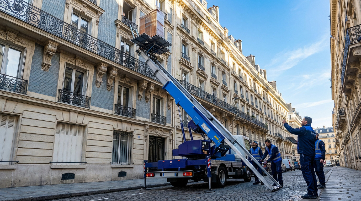 Location monte meuble Paris | avis, prix et devis 2026