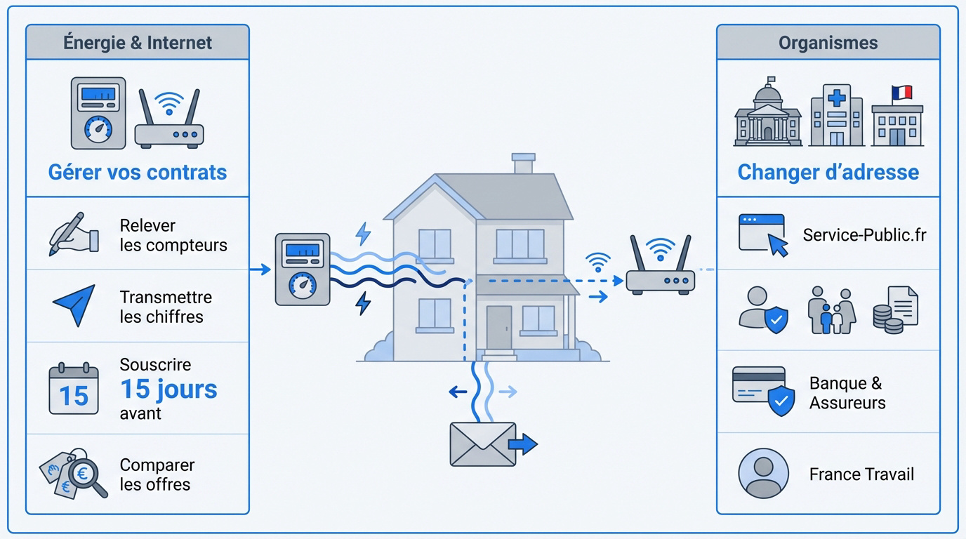 Liste des démarches administratives pour un déménagement réussi
