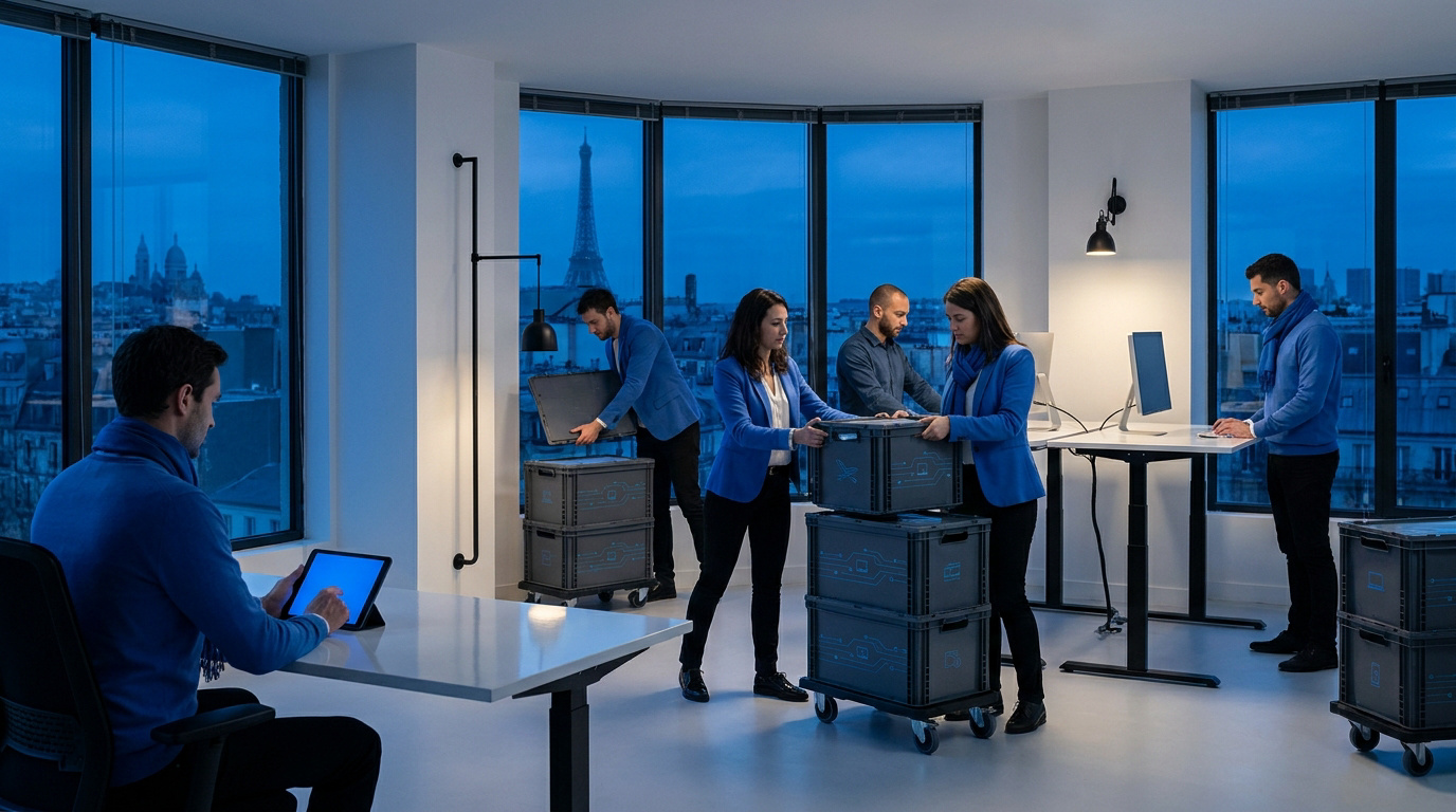 Transfert déménagement locaux paris | Guide Pro 2026