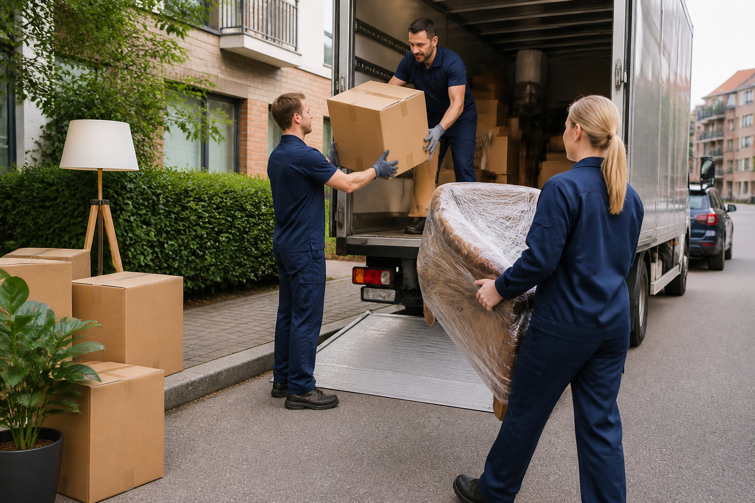 Gestion des biens et logistique du transport international