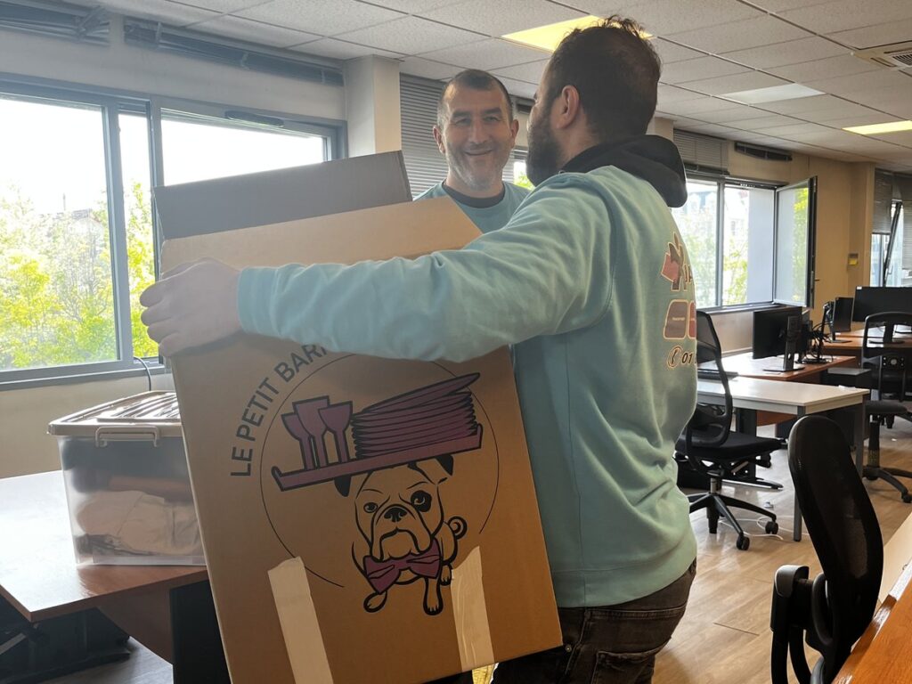 Transfert de mobilier de bureau par Kalifrance